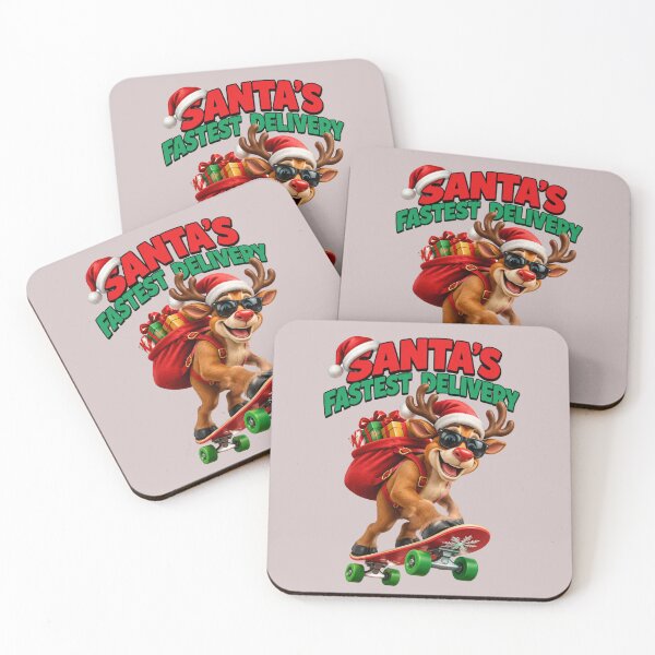 Item preview, Reindeer Express: Christmas Delivery Crew designed and sold by Aneta-Design.