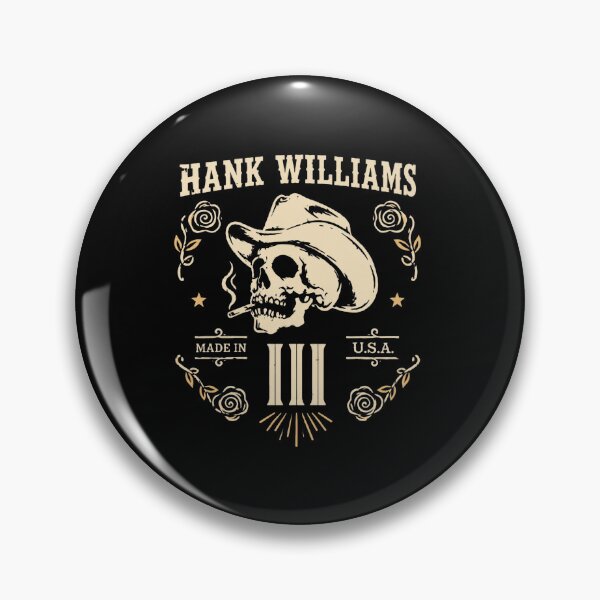 Item preview, Hank Williams Skull designed and sold by WesleyFuller.