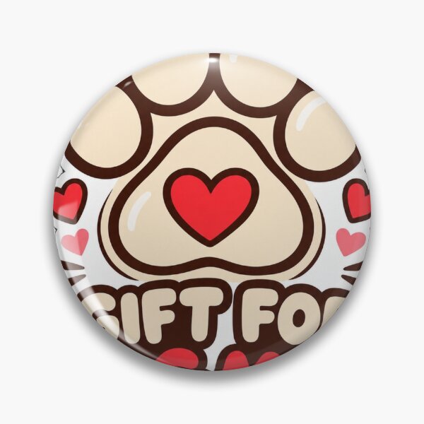 Item preview, Gift for Dog Mom Paw Print Heart Cute Dog Lover Sticker designed and sold by SaeedArtStudio.