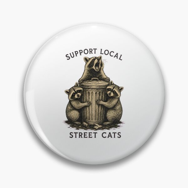 Item preview, Vintage Raccoons Trash-Can-Retro Animal-Humor Men Women designed and sold by numenee.