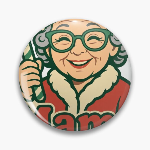 Item preview, Mama Claus Retro Christmas designed and sold by Trendistica.