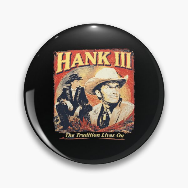 Item preview, Hank III Vintage Retro designed and sold by WesleyFuller.
