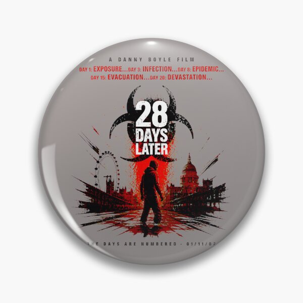 Item preview, 28-Days-Later-Biohazard-Cityscape-Film-Art designed and sold by AnneUmlau.