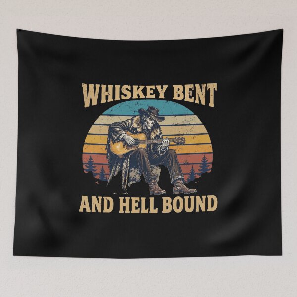 Item preview, Whiskey Bent Hell Bound designed and sold by WesleyFuller.