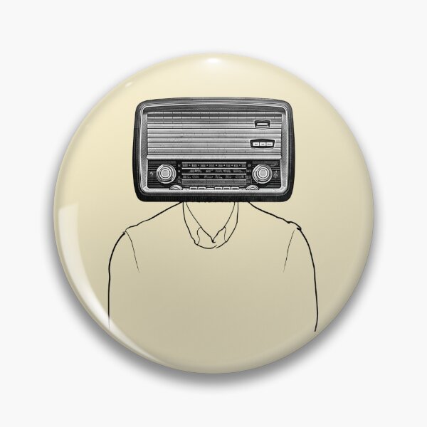 Item preview, Surreal TV Head Person Graphic designed and sold by ladonnagre.