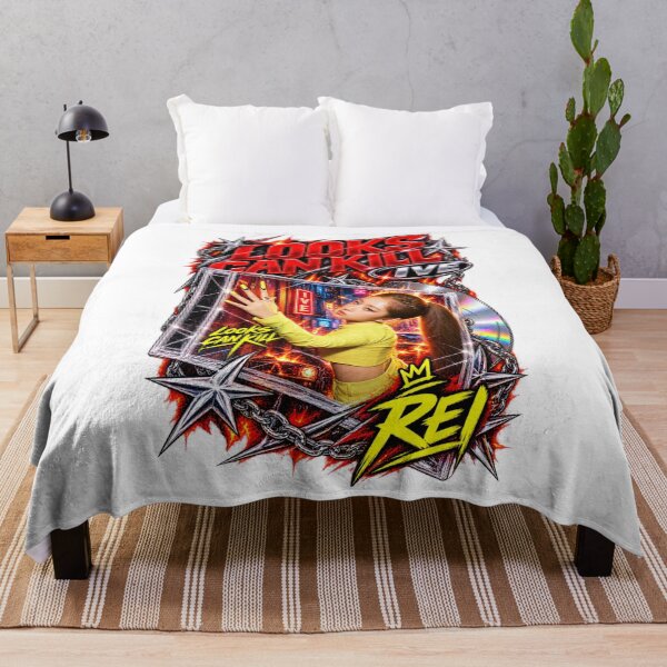 Item preview, IVE Rei Looks Can Kill Cyberpunk Starburst Design designed and sold by Valereekmerch.