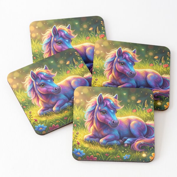 Item preview, colorful pony designed and sold by TTERRA.