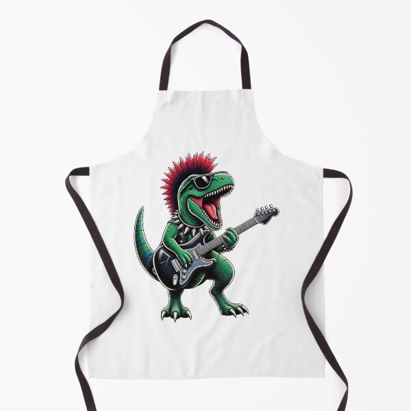 Item preview, Divertidos animales rockeros, dinosaurios, guitarristas mohicanos, hombres y chicos designed and sold by numenee.
