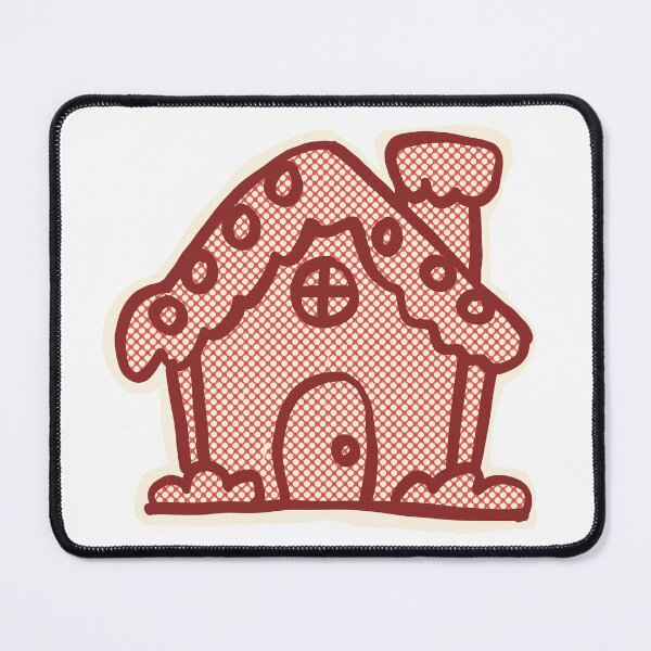 Item preview, Hand Drawn Gingerbread House Cookie designed and sold by DeepArt100.