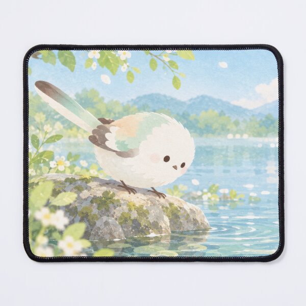 Item preview, Shima Enaga Watching Ripples Beside a Spring Lake designed and sold by AshiraCreations.
