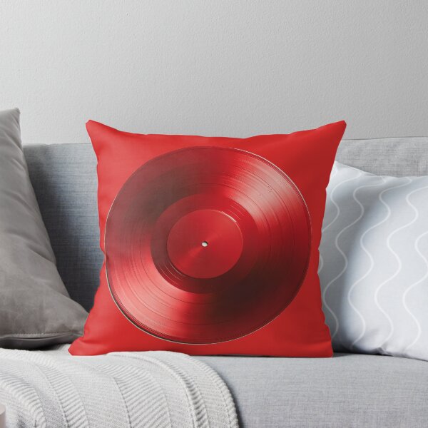 Item preview, Red Vinyl Record Design - Retro Metallic Music Art designed and sold by peterdesigns.