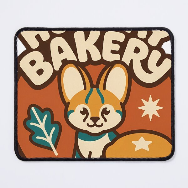 Item preview, Retro Serval Mince Pie Christmas Bakery Winter Scene designed and sold by pumsquare.