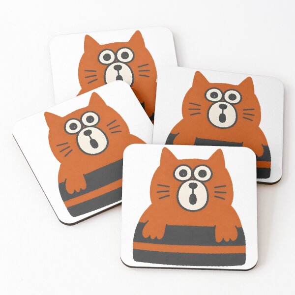 Item preview, Cute Orange Cat Cartoon designed and sold by thomasbryanmike.