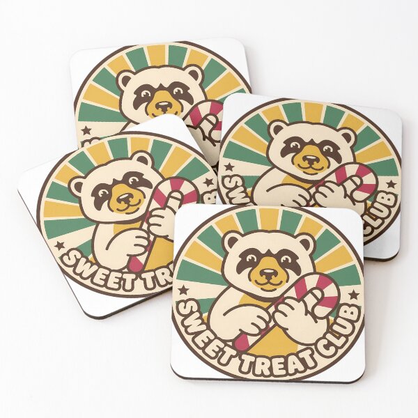 Item preview, Retro Wolverine Candy Cane Christmas Bakery Badge designed and sold by pumsquare.