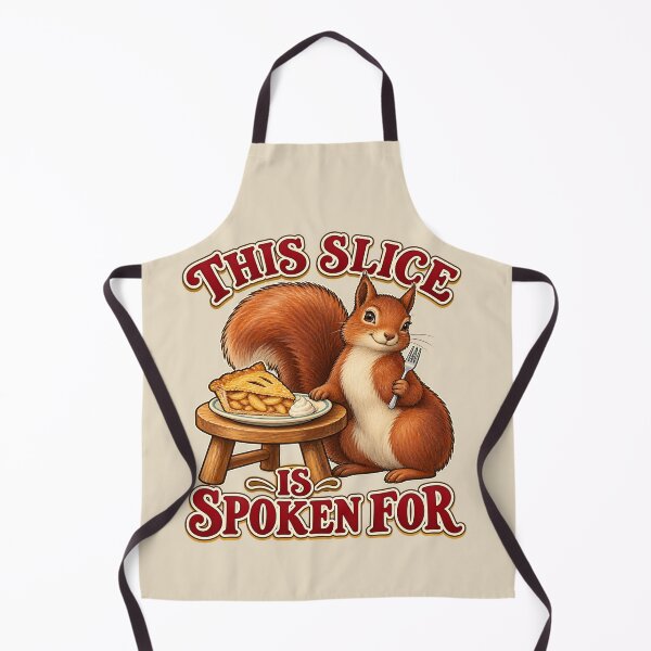 Item preview, Thanksgiving Leftovers Spoken For Squirrel designed and sold by MythicCotton.