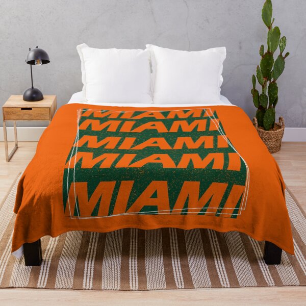 Item preview, Vintage Miami Distressed Canes Football designed and sold by RockTheFeal.