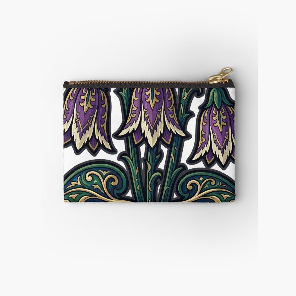 Item preview, Alpine Snowbell - Gothic Alpine Winter Flora Emblem designed and sold by IllumeInk.