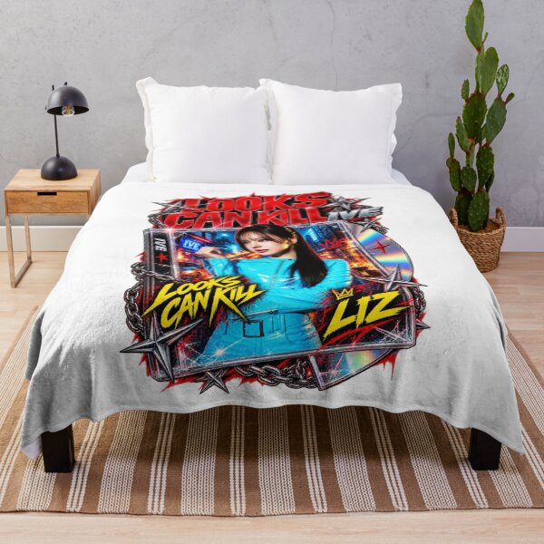 Item preview, IVE Liz Looks Can Kill Cyberpunk Starburst Design designed and sold by Valereekmerch.