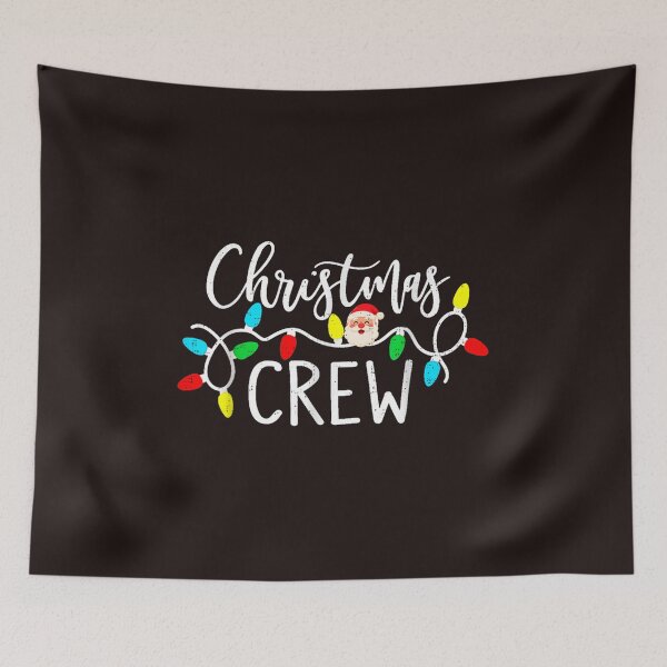 Item preview, Funny Christmas Crew Holiday Lights Matching Family Top    designed and sold by mari-kayden.