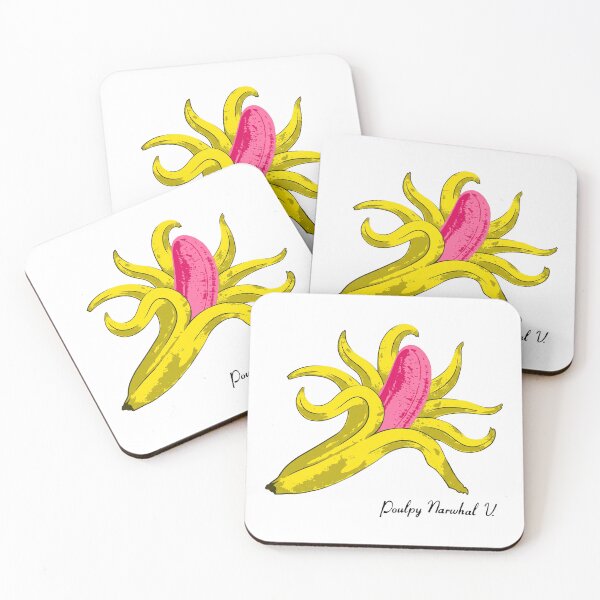 Item preview, Surreal Banana Flower Illustration Art designed and sold by jasonnewt.