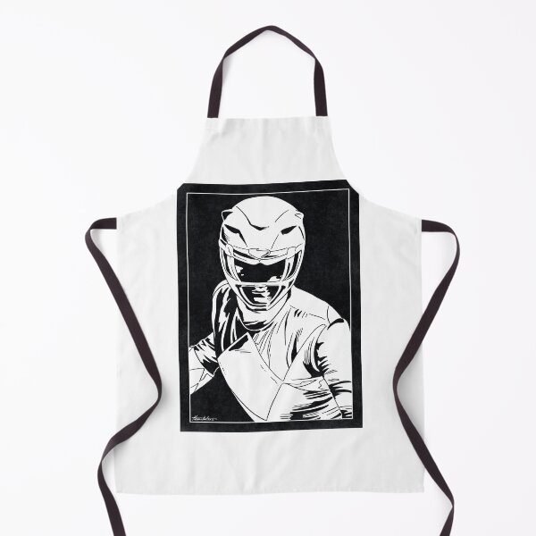 Item preview, YELLOW RANGER - Mighty Morphin Power Rangers (Black and White) designed and sold by FamousWeirdosRB.