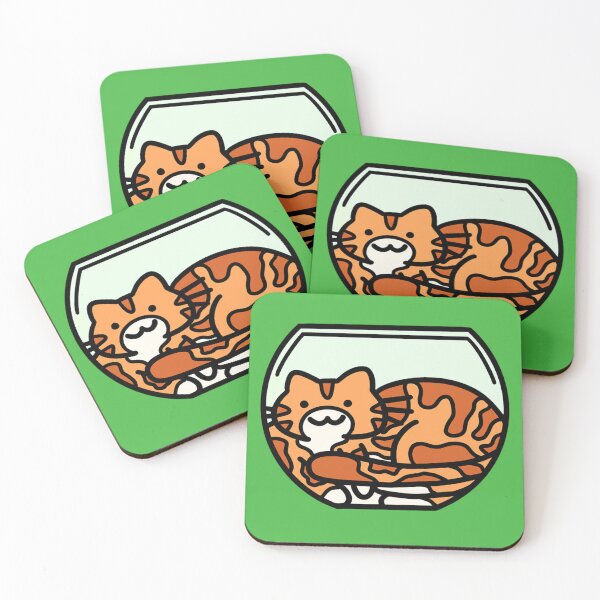 Item preview, Cat in a Fishbowl designed and sold by chubbywhiskers.