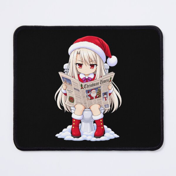 Item preview, Illyasviel von Einzbern Fate Stay Night Christmas Toilet Newspaper designed and sold by Drissorartisa.