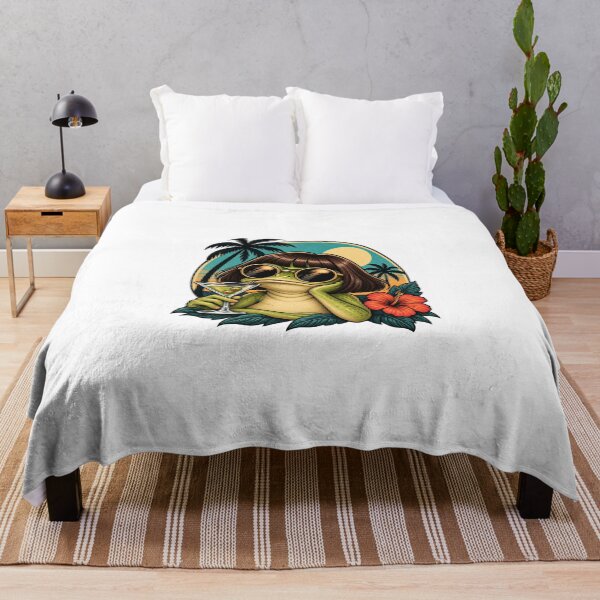 Item preview, Frog with Bob Haircut Meme designed and sold by keltee.