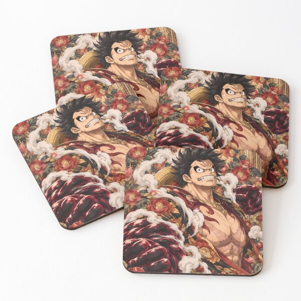 Item preview, Monkey D Luffy One Piece Gear Fourth Boundman Camellias designed and sold by Drissorartisa.