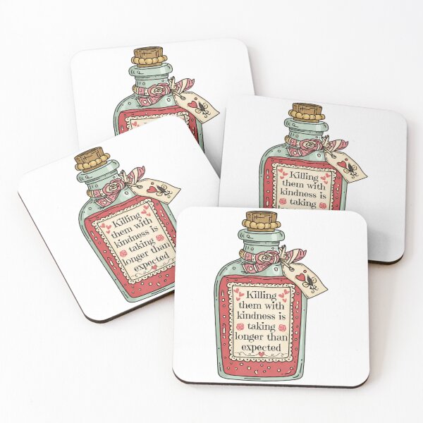 Item preview, Killing Them With Kindness Sarcastic Quote designed and sold by Maricutery.