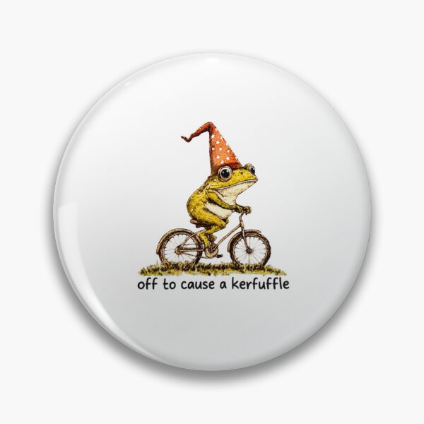 Item preview, Off to Cause a Kerfuffle Frog Wizard Bicycle designed and sold by amberwell-snake.