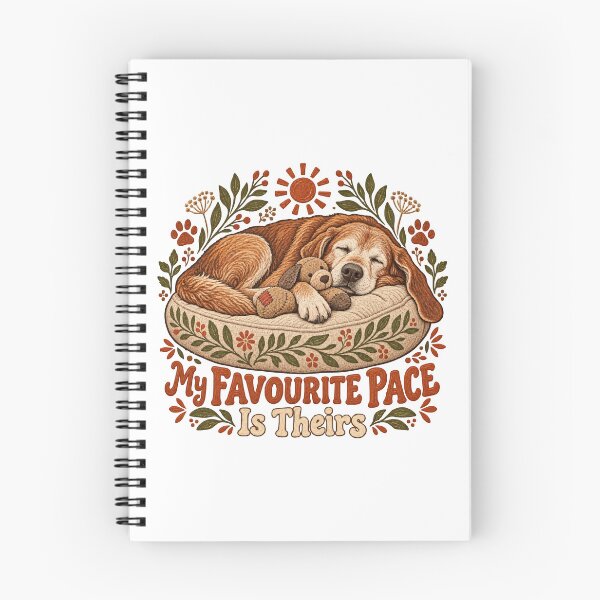 Item preview, My Favourite Pace Is Theirs Senior Dog Companionship designed and sold by ThreadQuirk.