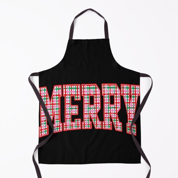 Item preview, Merry Plaid Christmas Lettering in Varsity Style designed and sold by 68MadagascarZoo.