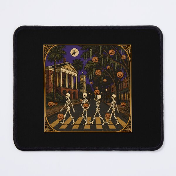 Item preview, Skeleton Halloween Town Crosswalk Art designed and sold by GiaoCalonas.