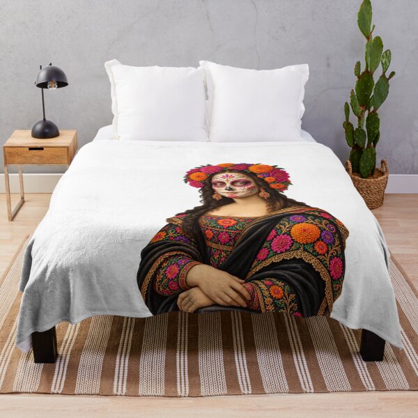 Item preview, Copy of El Día de los Muertos - Mona Lisa designed and sold by Art Wars.