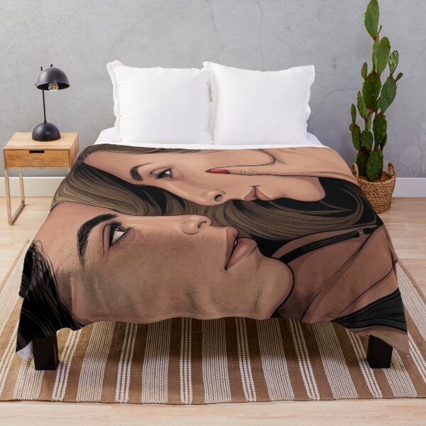 Item preview, Xeque Mate Queens Giovanna & Maya Actress Thai GL LGBTQ+ Cartoon Decor Comic Wall Art Print Poster Shirt Clock Blanket KDrama designed and sold by Mind Space.