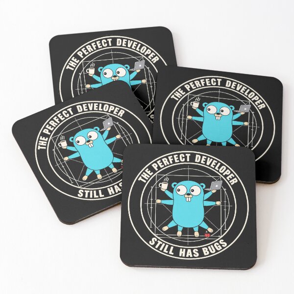 Item preview, Golang gopher mascot Go language developer designed and sold by Olena Du.