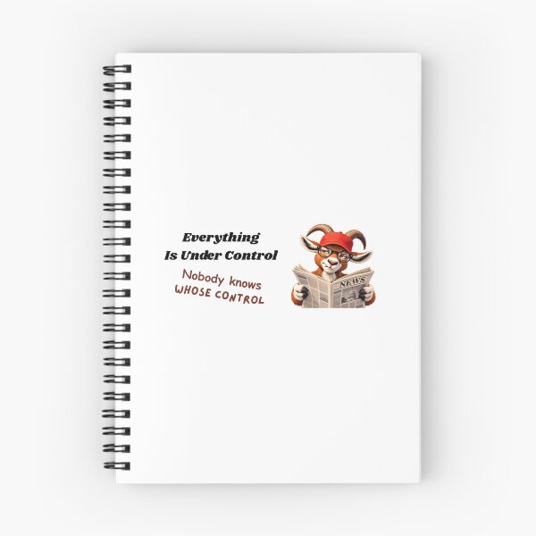Item preview, Everything is under Control designed and sold by GrandPaMel.