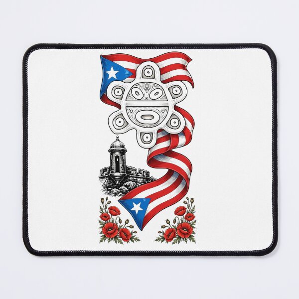Item preview, Taino Sun Flag Sentry Box Puerto Rico designed and sold by SoyBoricuaPR.
