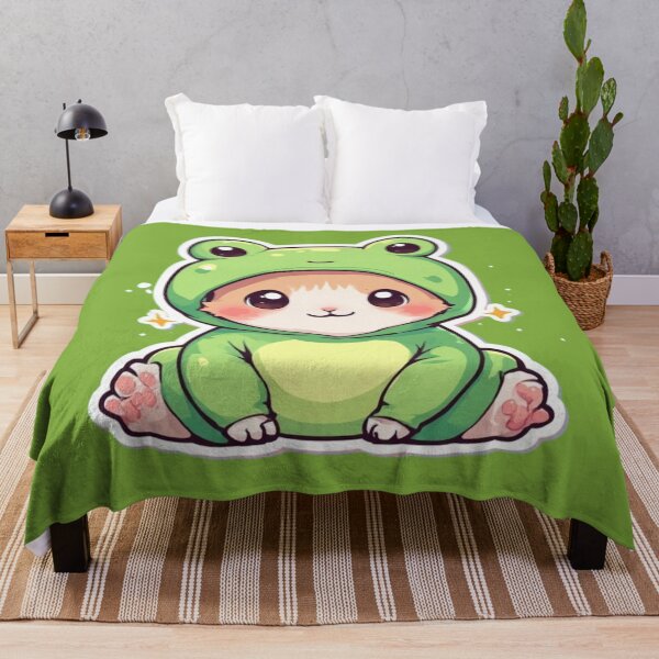 Item preview, Kawaii Frog Costume Kitten Design designed and sold by MushArtist.