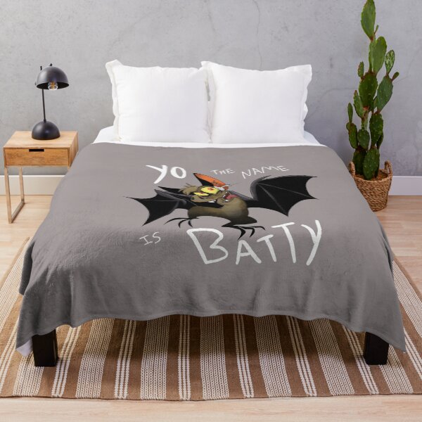 Item preview, Yo The Name Is Batty Bat Cartoon-87 designed and sold by ozleoc.