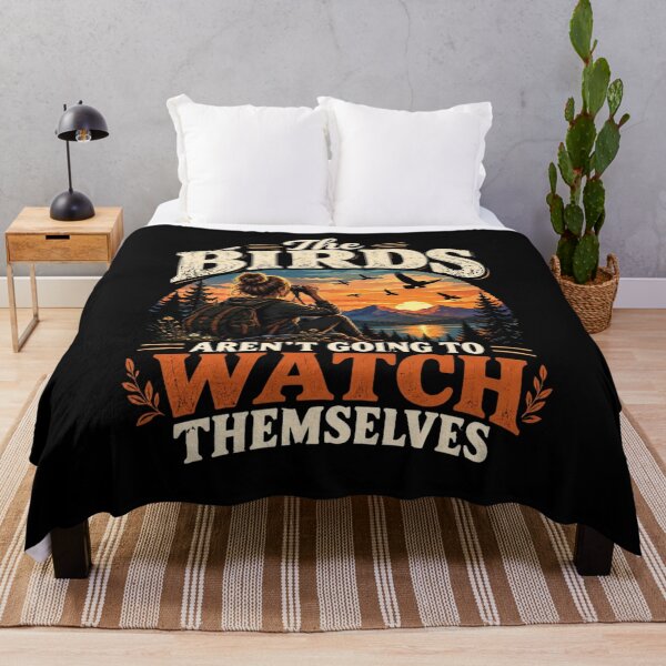 Item preview, Birdwatching Nature Sunset Vintage Outdoor Humor designed and sold by Fateh-Kro ⭐⭐⭐⭐⭐.