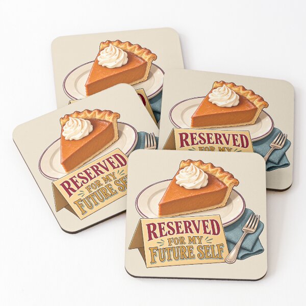Item preview, Thanksgiving Leftovers Reserved Pumpkin Pie designed and sold by MythicCotton.