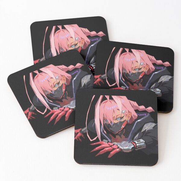 Item preview, Pink-Haired Cyberpunk Masked Warrior designed and sold by intczoe3982.