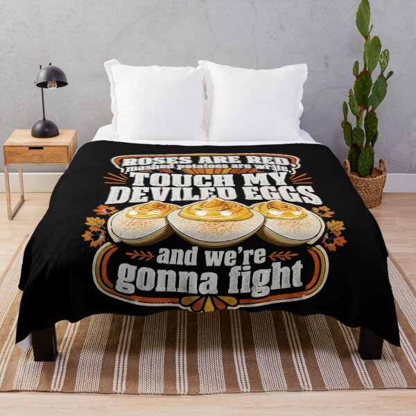Item preview, Touch My Deviled Eggs Thanksgiving Humor designed and sold by studiopekepeke.
