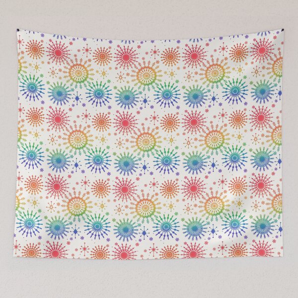 Item preview, Rainbow Gradient Snowflakes designed and sold by JaygiesDesign.