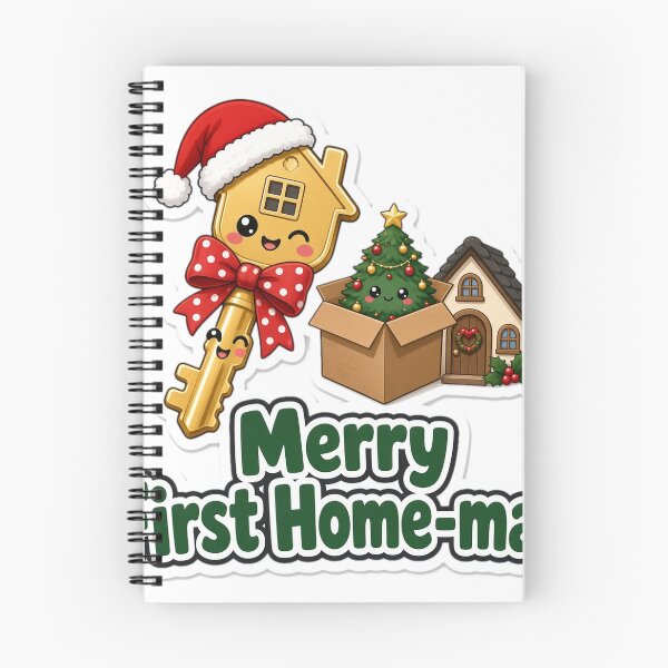 Item preview, First Home Christmas Merry First Home-mas Gift designed and sold by Soft Merch.