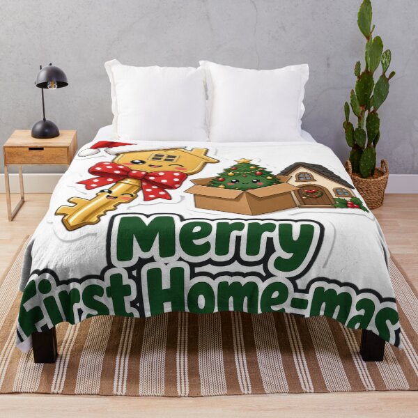 Item preview, First Home Christmas Merry First Home-mas Gift designed and sold by Soft Merch.