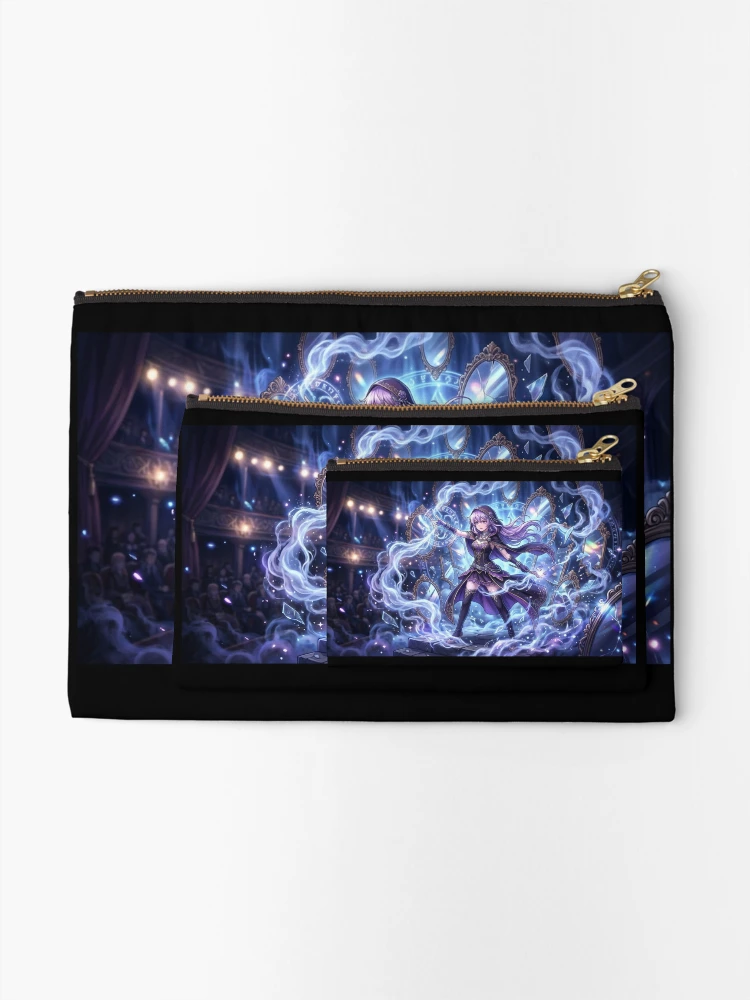 Thumbnail 2 of 4, Zipper Pouch, Shadow entity designed and sold by IntellectWork.