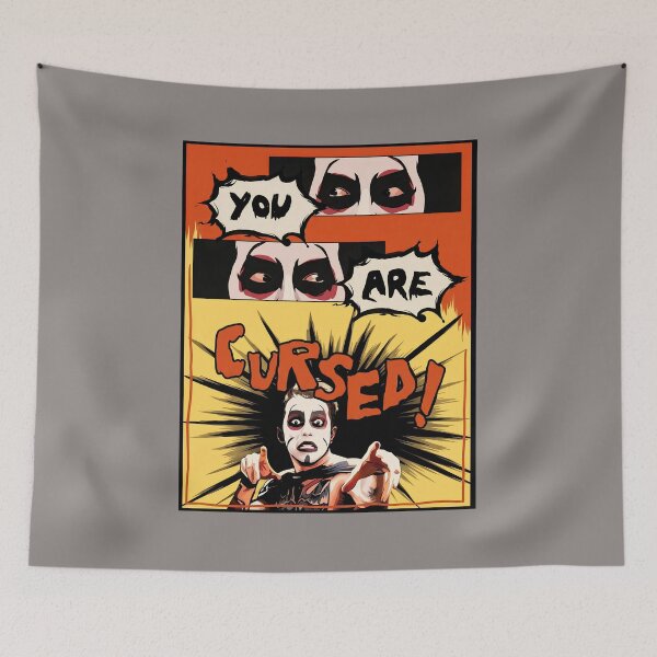 Item preview, You Are Cursed Comic Shock Rock Tee-37 designed and sold by ChristophCzak.